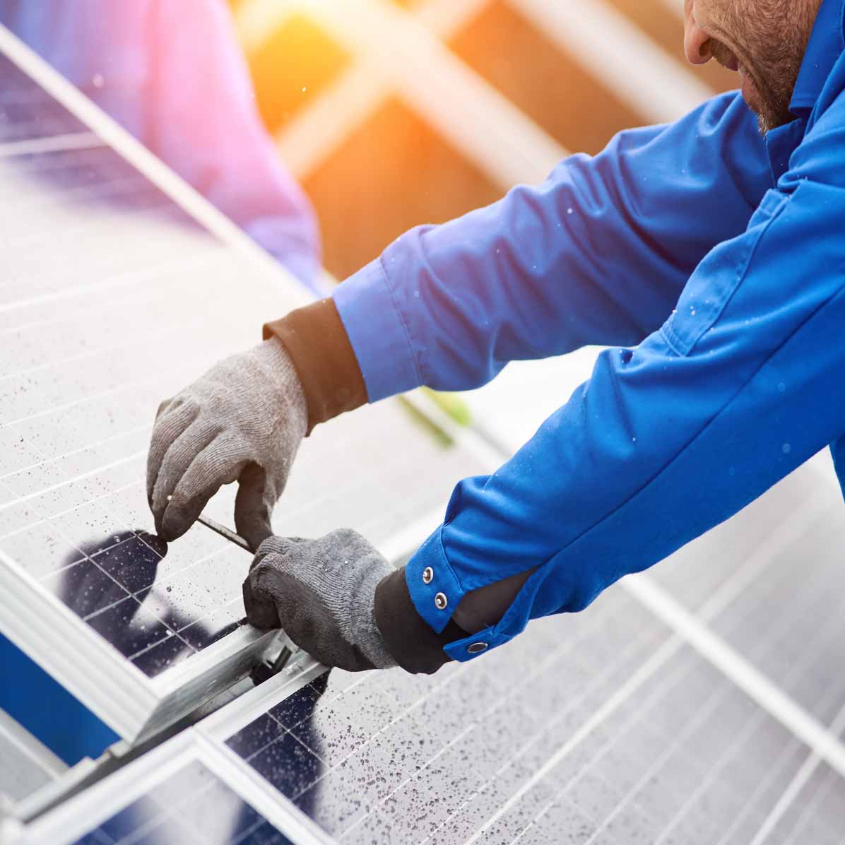 install solar panels